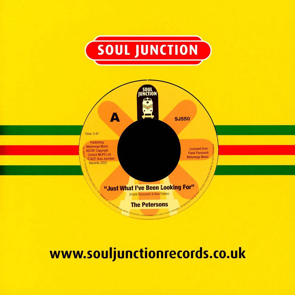 The Petersons – Just What I've Been Looking For
