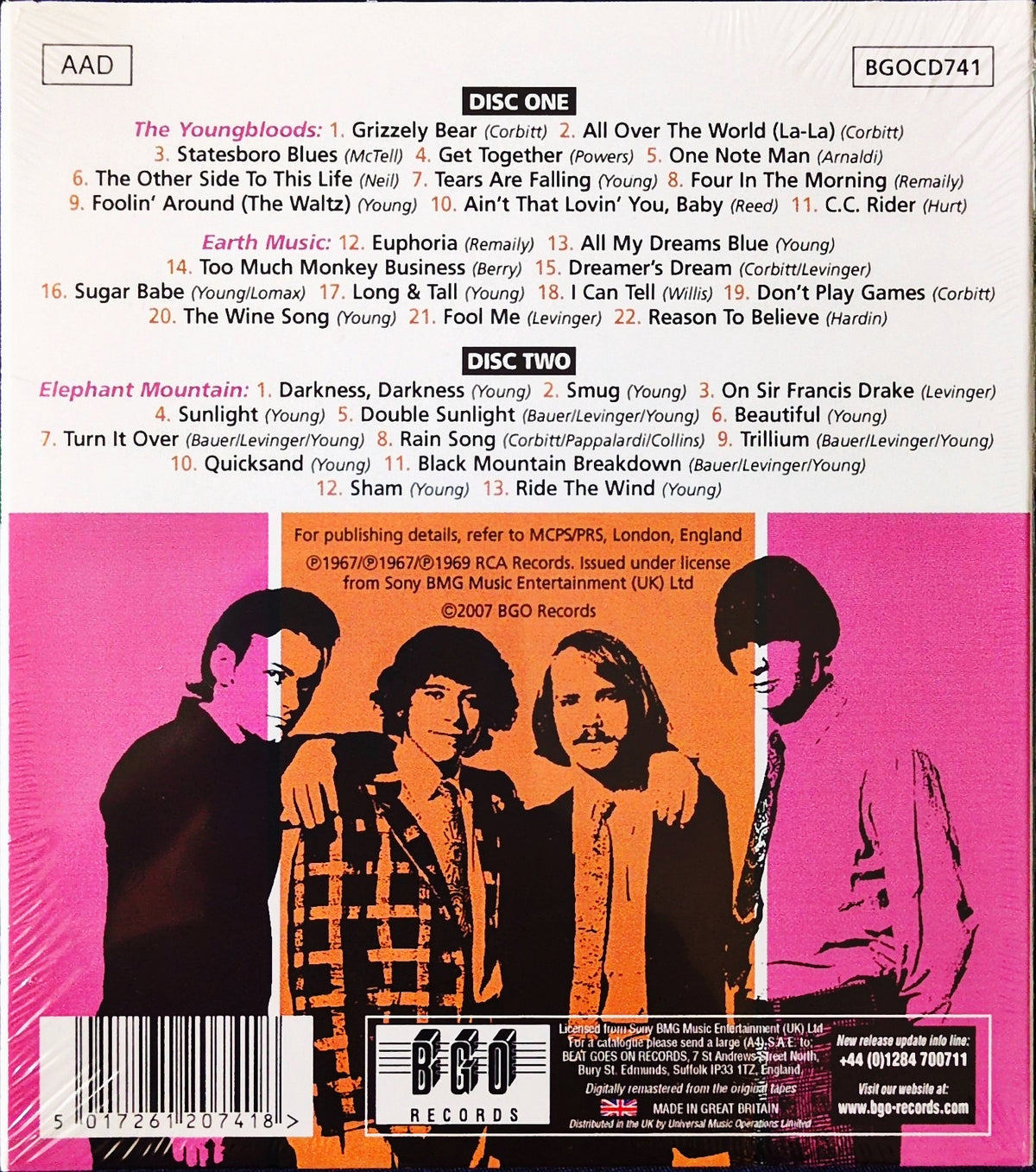 The Youngbloods – The Youngbloods/ Earth Music/ Elephant Mountain