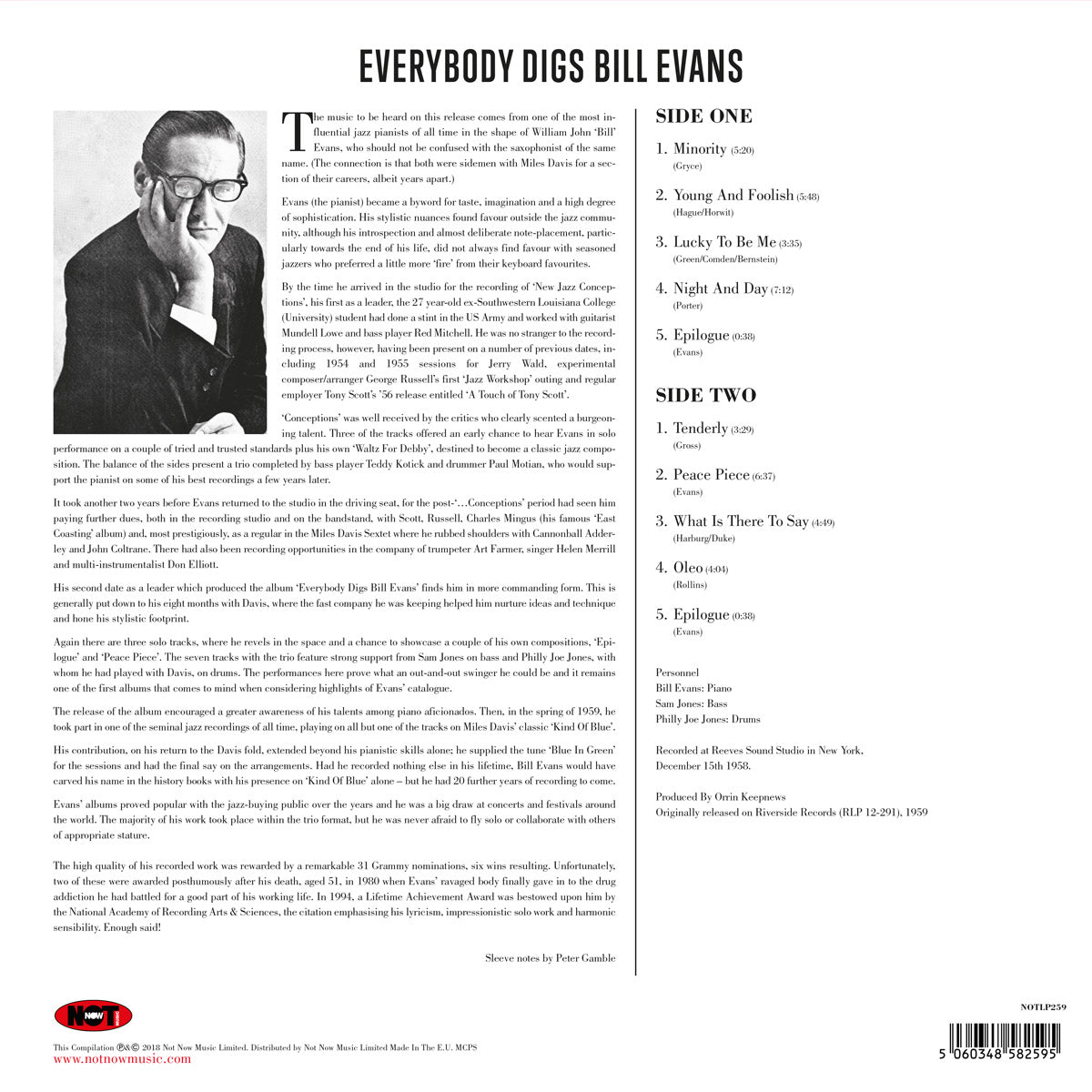 Bill Evans – Everybody Digs Bill Evans