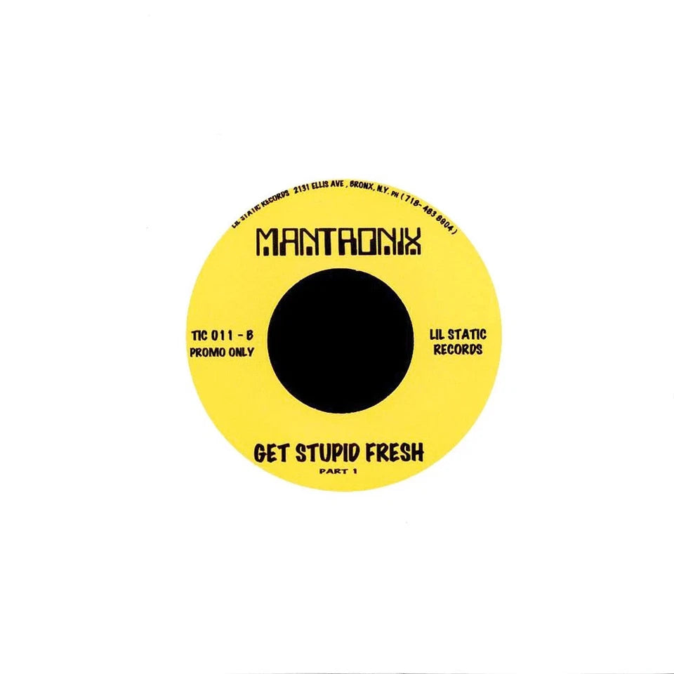 Mantronix – King Of The Beats / Get Stupid Fresh Part 1