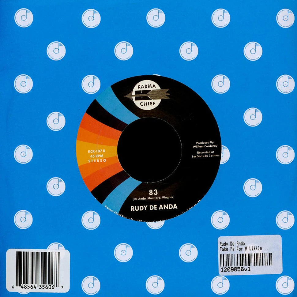 Rudy De Anda – Take Me For A Little While