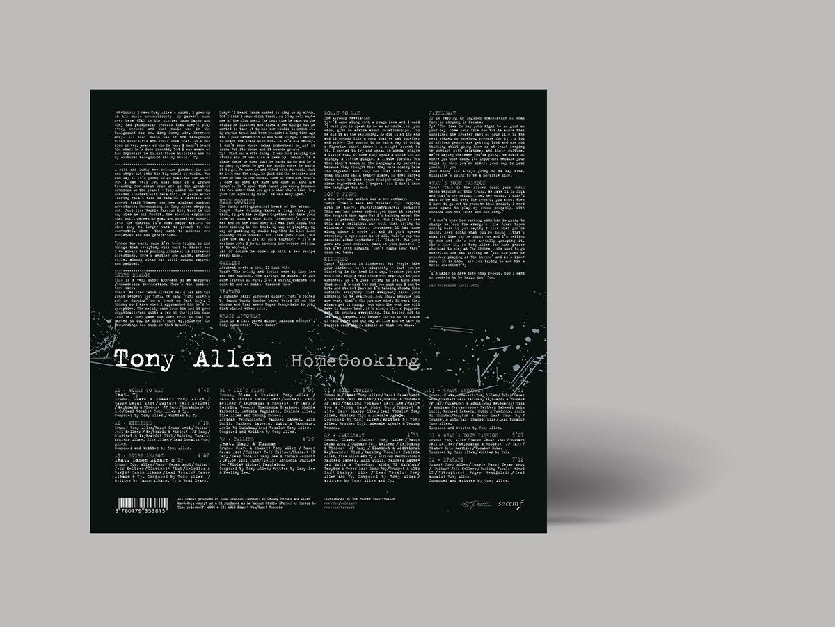 Tony Allen – HomeCooking