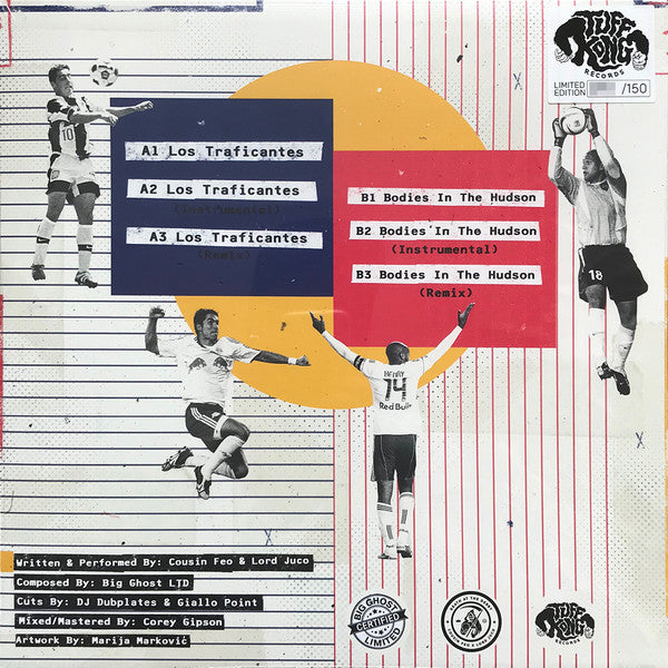 Death At The Derby x Big Ghost LTD – Los Traficantes / Bodies In The Hudson (NY Red Bulls)