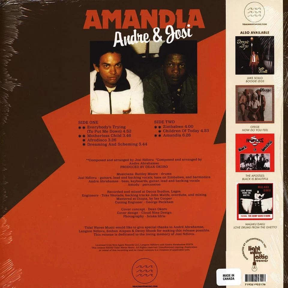 Andre & Josi – Amandla