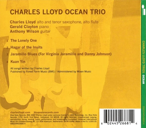 Charles Lloyd – Trios: Ocean