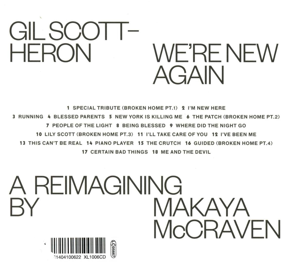 Gil Scott-Heron, Makaya McCraven – We're New Again (A Reimagining By Makaya McCraven)