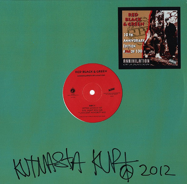 Red Black & Green – Annihilation Of A Nation (20th Anniversary Edition)
