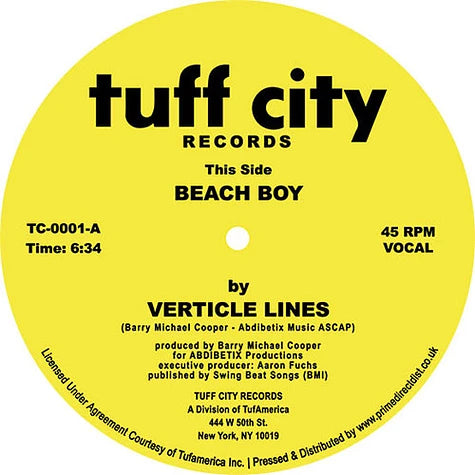Vertical Lines – Beach Boy